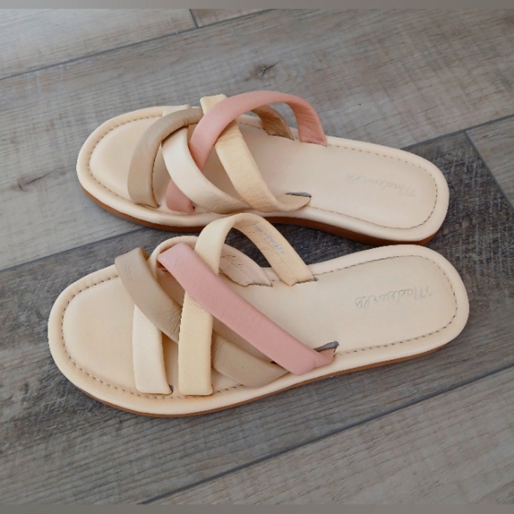 NWOT Madewell The Leeandra Slide Sandal Women's Size 10.5